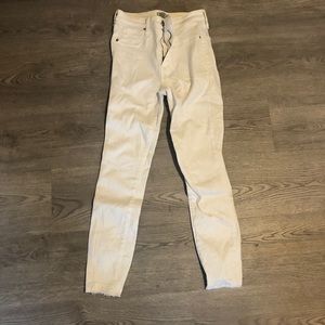 White Abercrombie jeans